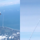 Imagen para el artículo titulado Así se vio el último lanzamiento de un cohete Atlas V desde un avión comercial